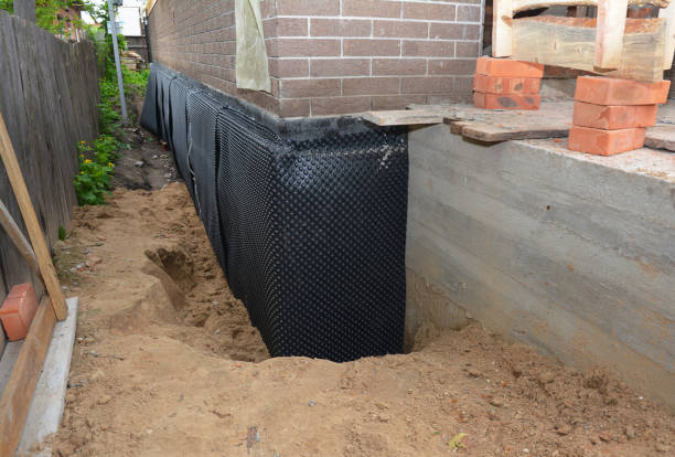 SJ Waterproofing Pros technician performing targeted Crawl Space Encapsulation assessment in Huntsville, OH